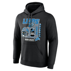 Bud Light Pullover Hoodie - Detroit Lions Hoodies
