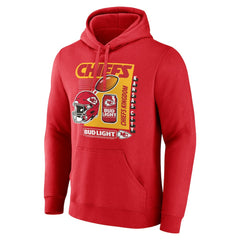Bud Light Pullover Hoodie - Kansas City Chiefs Hoodies