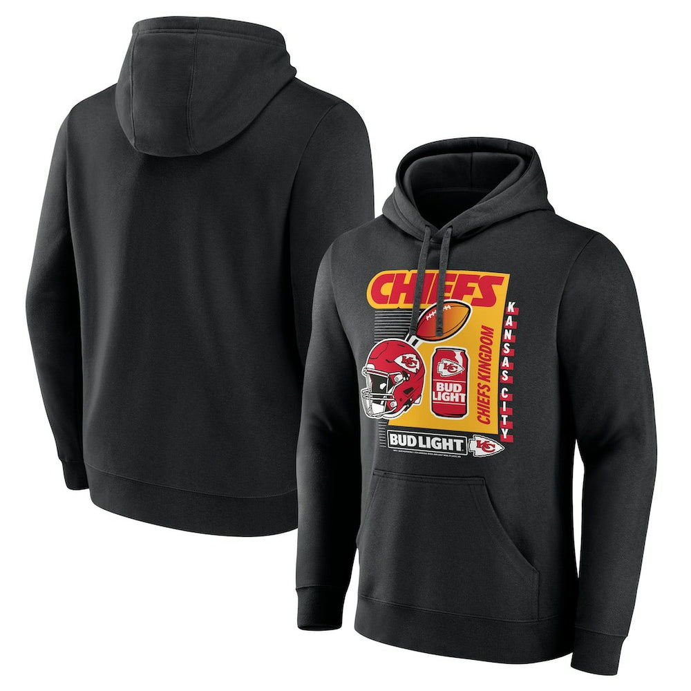 Bud Light Pullover Hoodie - Kansas City Chiefs Hoodies
