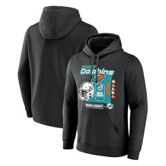 Bud Light Pullover Hoodie - Miami Dolphins Hoodies