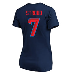 C.J. Stroud  Women's Plus Size Fair Catch Name & Number Scoop Neck T-Shirt - Houston Texans T-shirts
