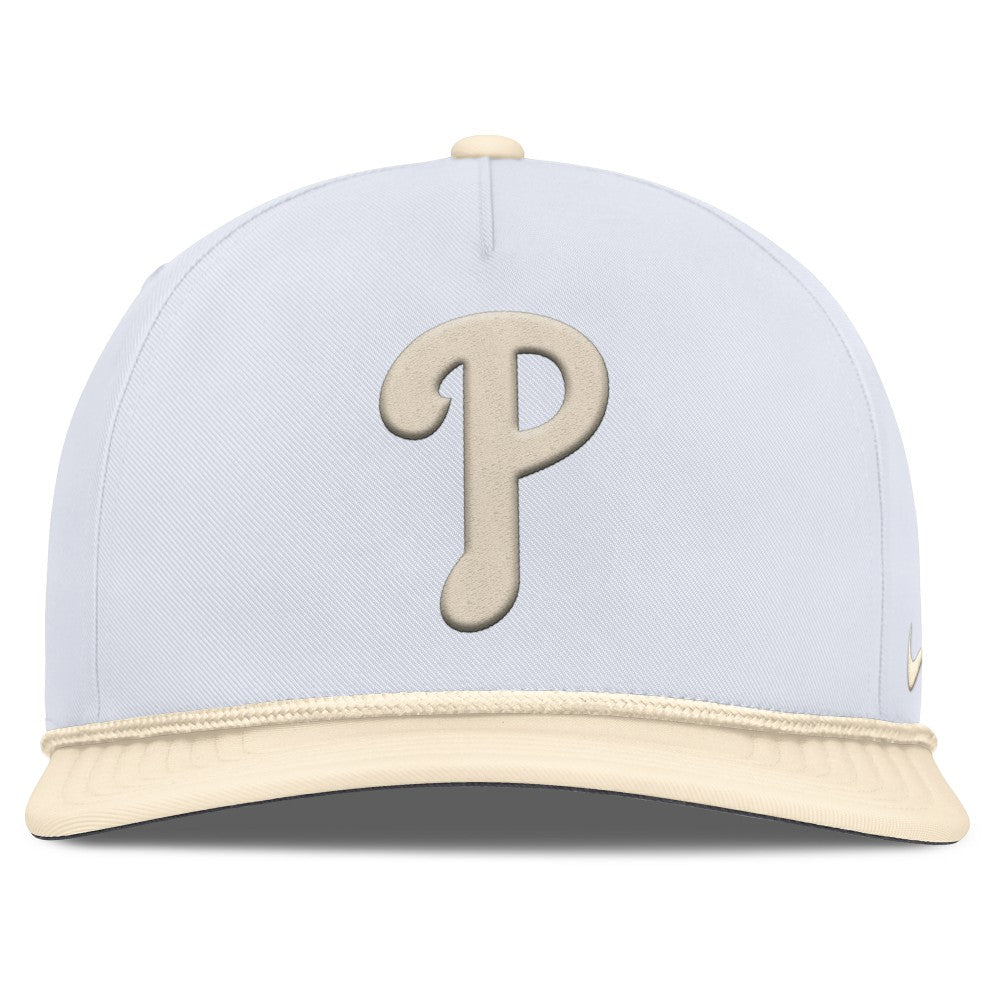 White/Cream Philadelphia Phillies Nike Pro Performance Snapback Hat
