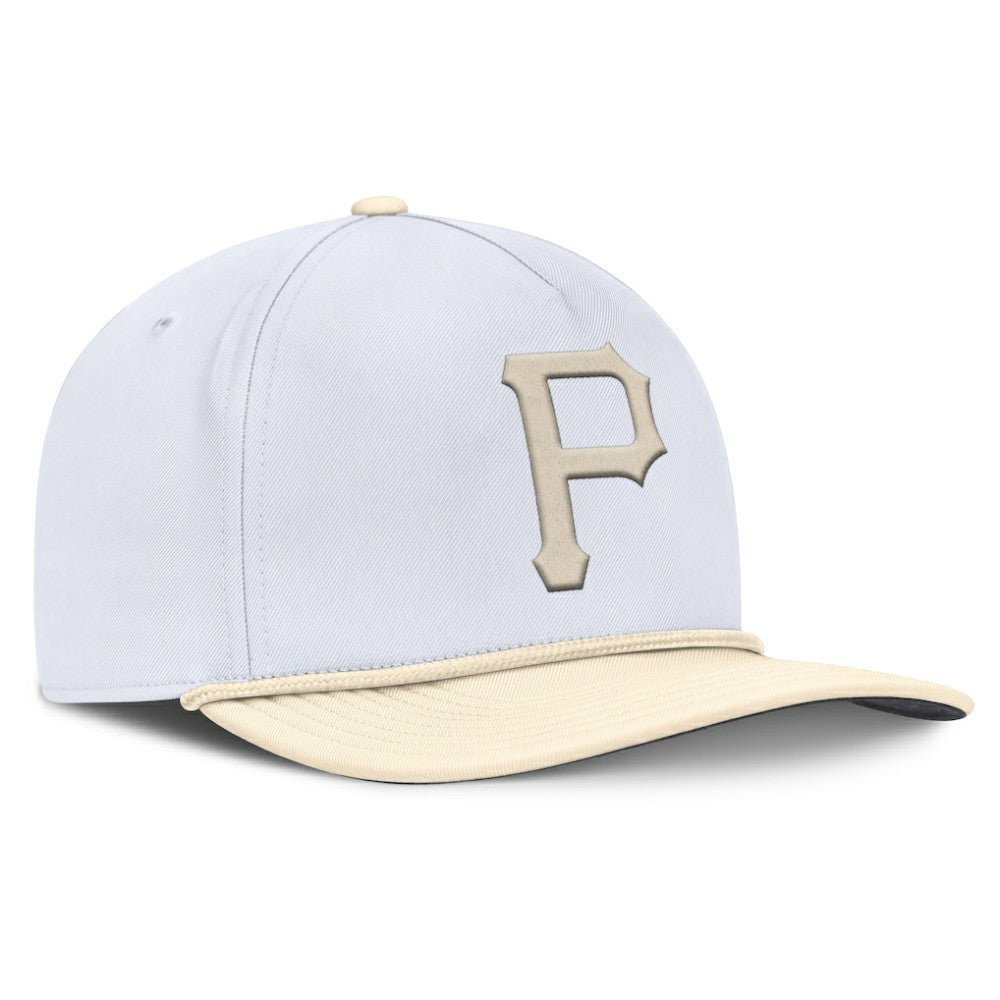 White/Cream Pittsburgh Pirates Nike Pro Performance Snapback Hat