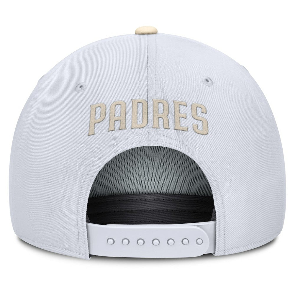 White/Cream San Diego Padres Nike Pro Performance Snapback Hat