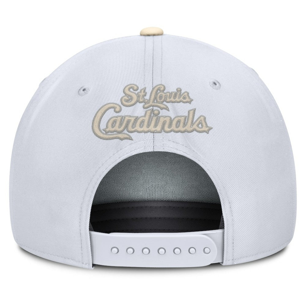 White/Cream St. Louis Cardinals Nike Pro Performance Snapback Hat