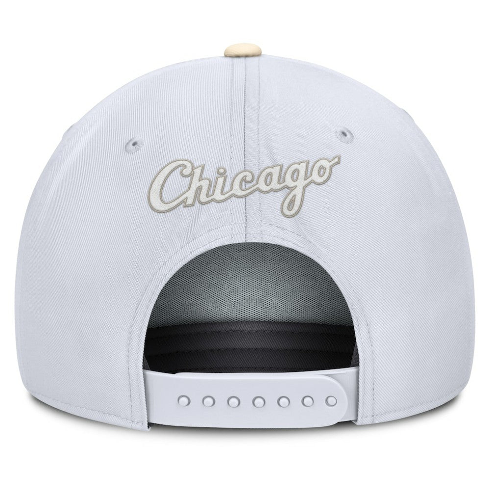 White/Cream Chicago White Sox Nike Pro Performance Snapback Hat
