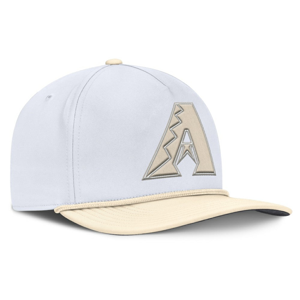 White/Cream Arizona Diamondbacks Nike Pro Performance Snapback Hat