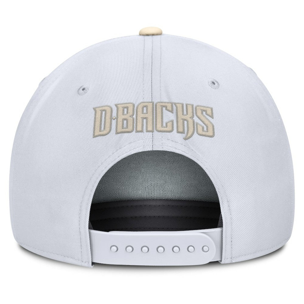 White/Cream Arizona Diamondbacks Nike Pro Performance Snapback Hat