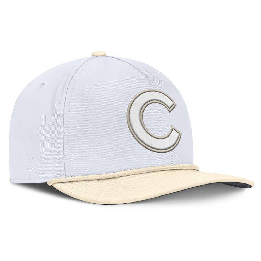 White/Cream Chicago Cubs Nike Pro Performance Snapback Hat