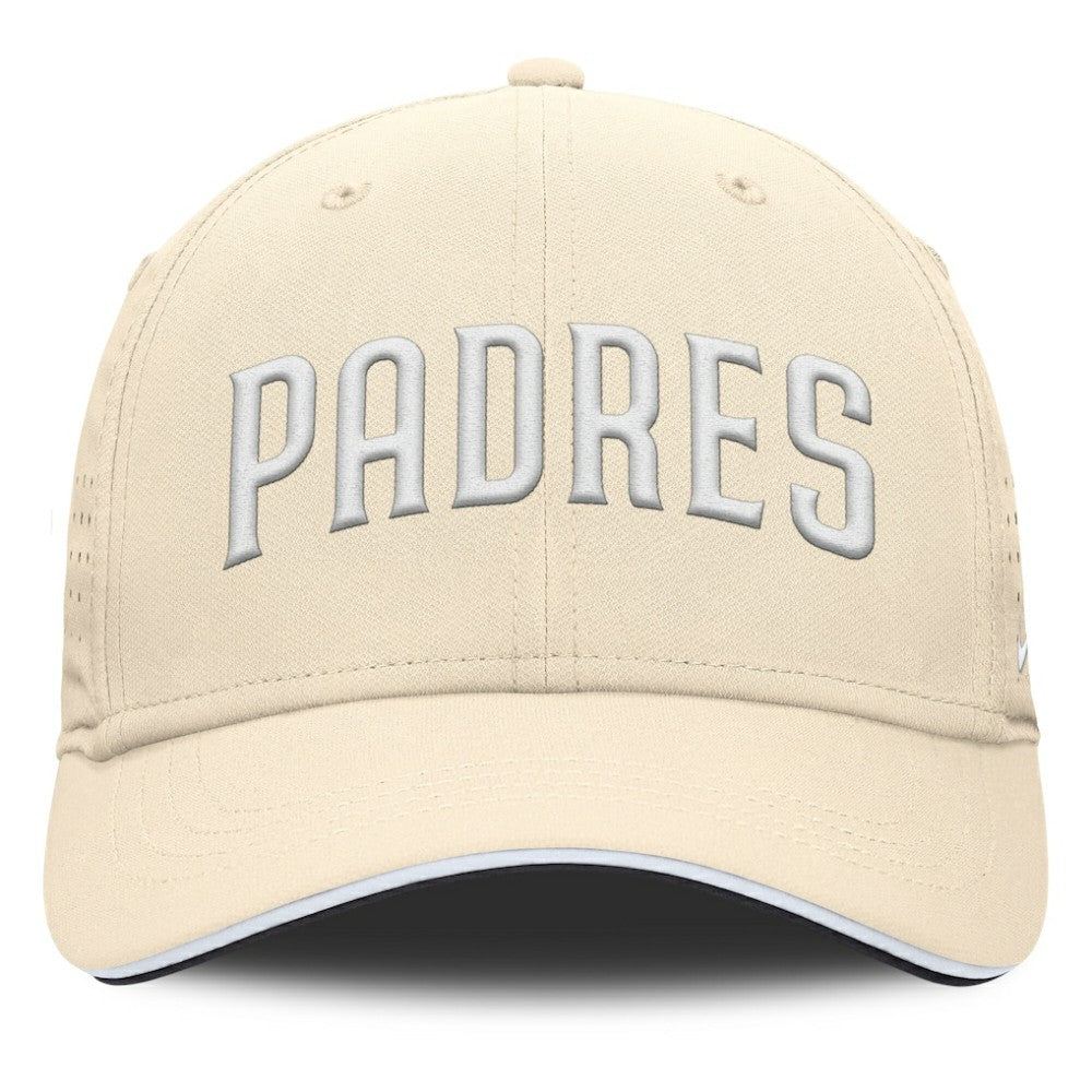 Cream San Diego Padres Nike Rise Performance Flex Hat