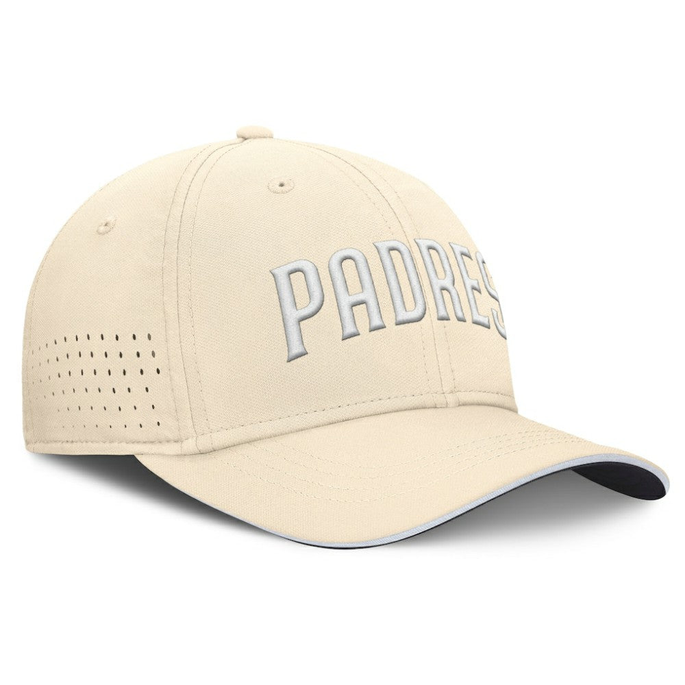 Cream San Diego Padres Nike Rise Performance Flex Hat