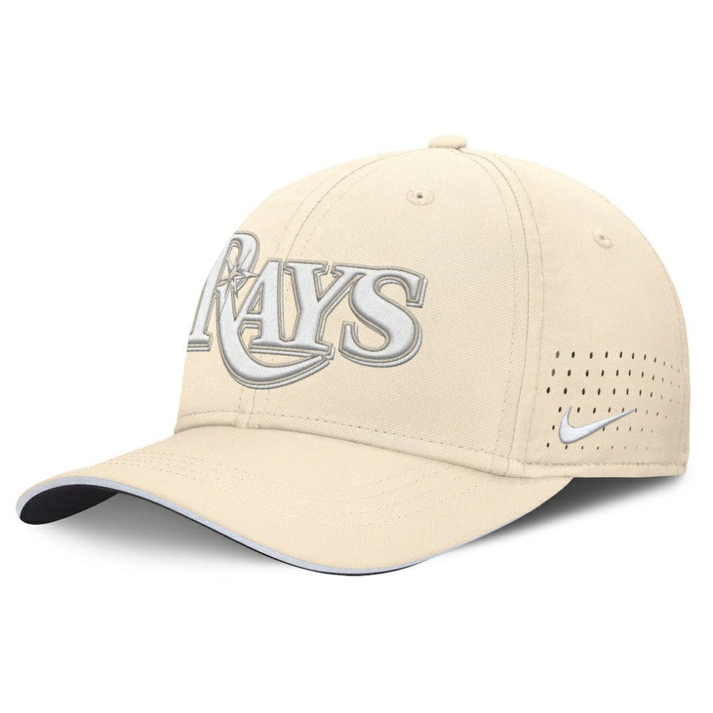 Cream Tampa Bay Rays Nike Rise Performance Flex Hat