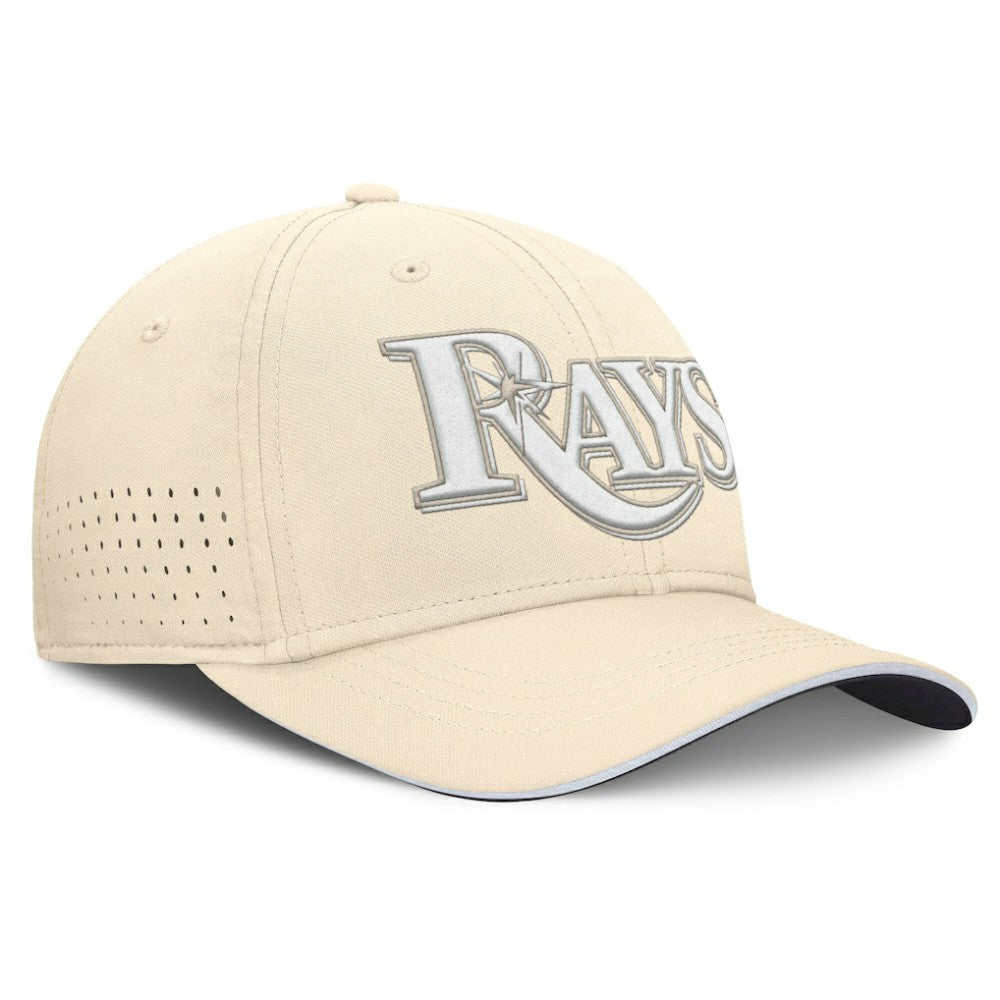 Cream Tampa Bay Rays Nike Rise Performance Flex Hat