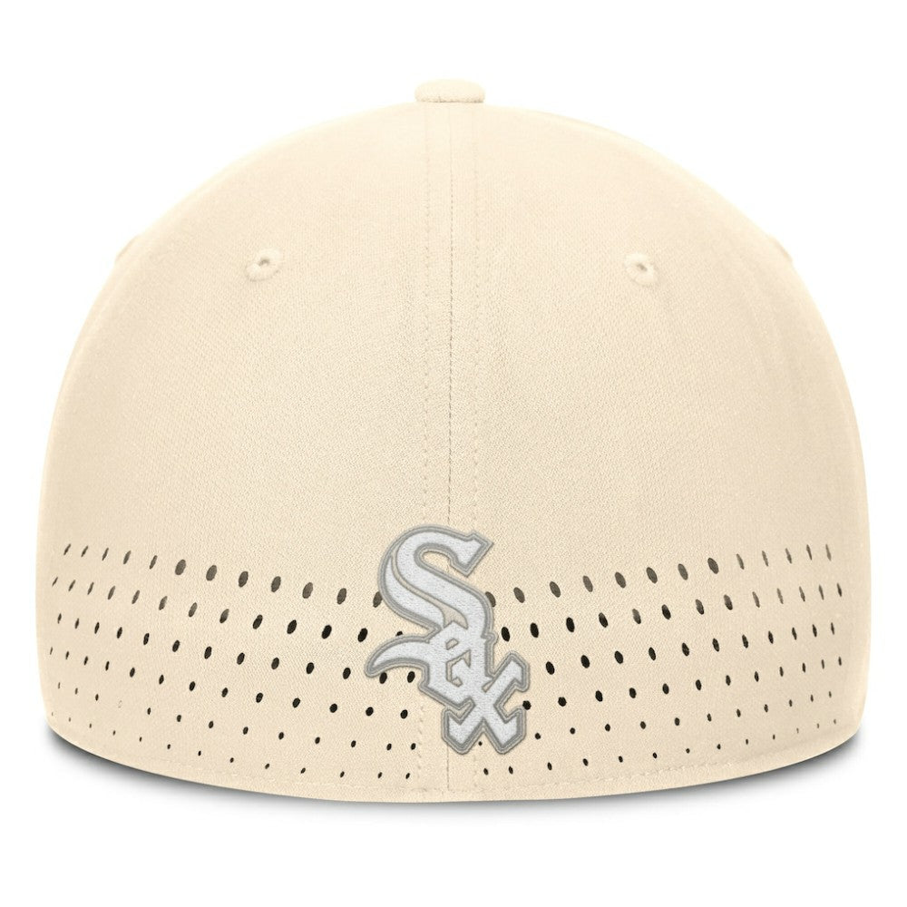 Cream Chicago White Sox Nike Rise Performance Flex Hat