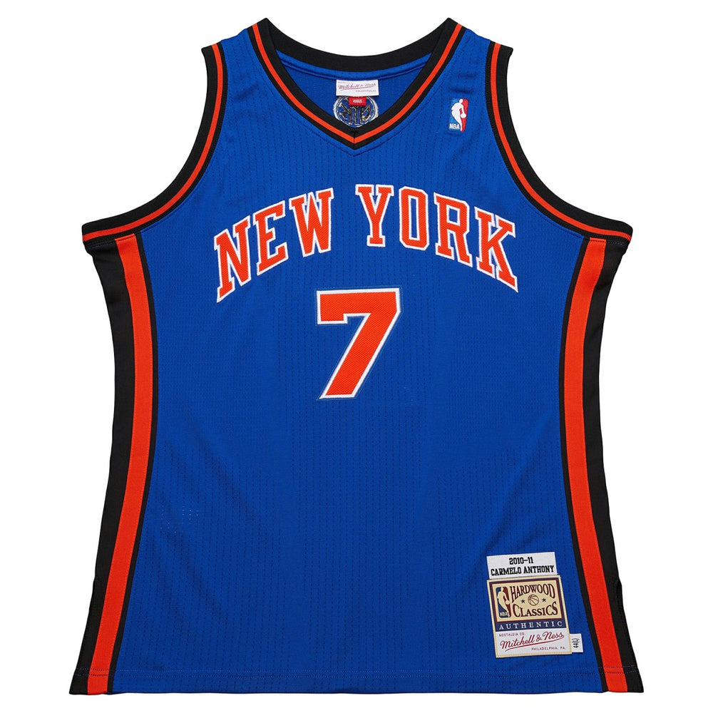 Mitchell & Ness Carmelo Anthony New York Knicks 2010/11 Hardwood Classics Authentic Jersey