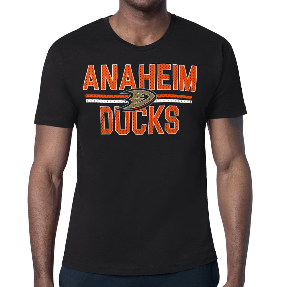 NHL Anaheim Ducks Starter Mesh Look Team Name T-Shirt