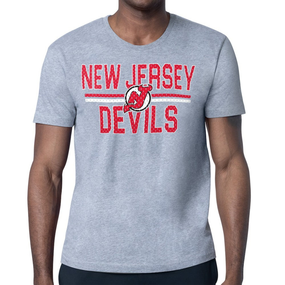 NHL New Jersey Devils Starter Mesh Look Team Name T-Shirt
