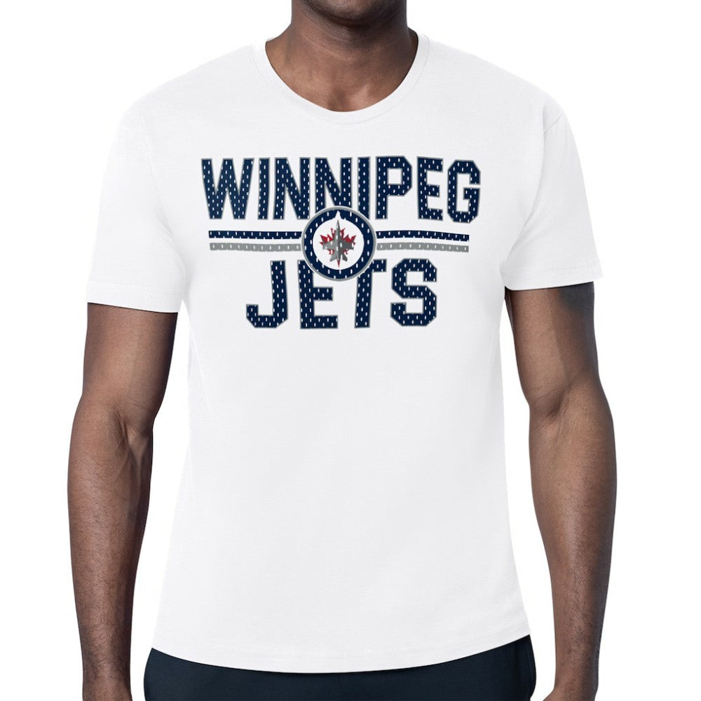 NHL Winnipeg Jets Starter Mesh Look Team Name T-Shirt