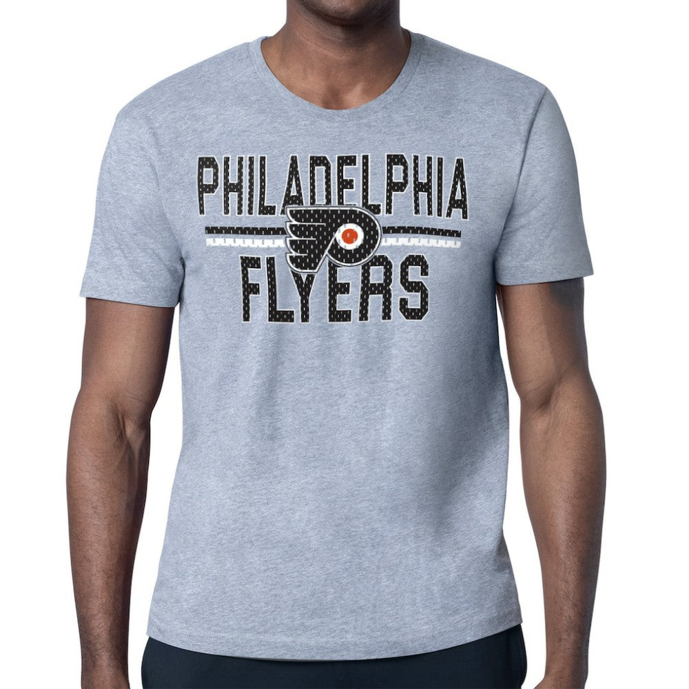 NHL Philadelphia Flyers Starter Mesh Look Team Name T-Shirt