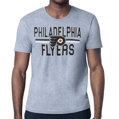 NHL Philadelphia Flyers Starter Mesh Look Team Name T-Shirt