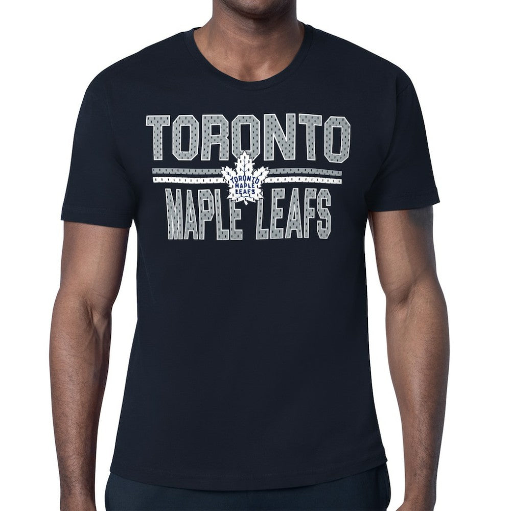 NHL Toronto Maple Leafs Starter Mesh Look Team Name T-Shirt