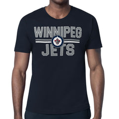 NHL Winnipeg Jets Starter Mesh Look Team Name T-Shirt