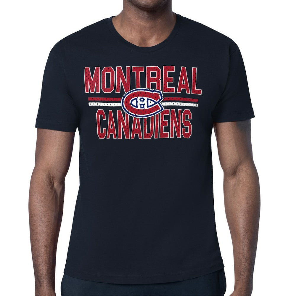 NHL Montreal Canadiens Starter Mesh Look Team Name T-Shirt