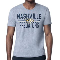 NHL Nashville Predators Starter Mesh Look Team Name T-Shirt