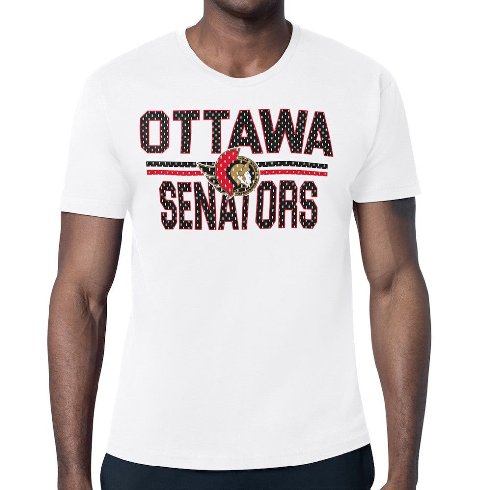 NHL Ottawa Senators Starter Mesh Look Team Name T-Shirt