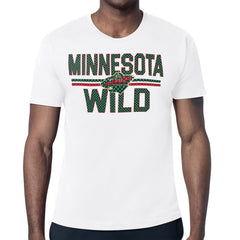 NHL Minnesota Wild Starter Mesh Look Team Name T-Shirt