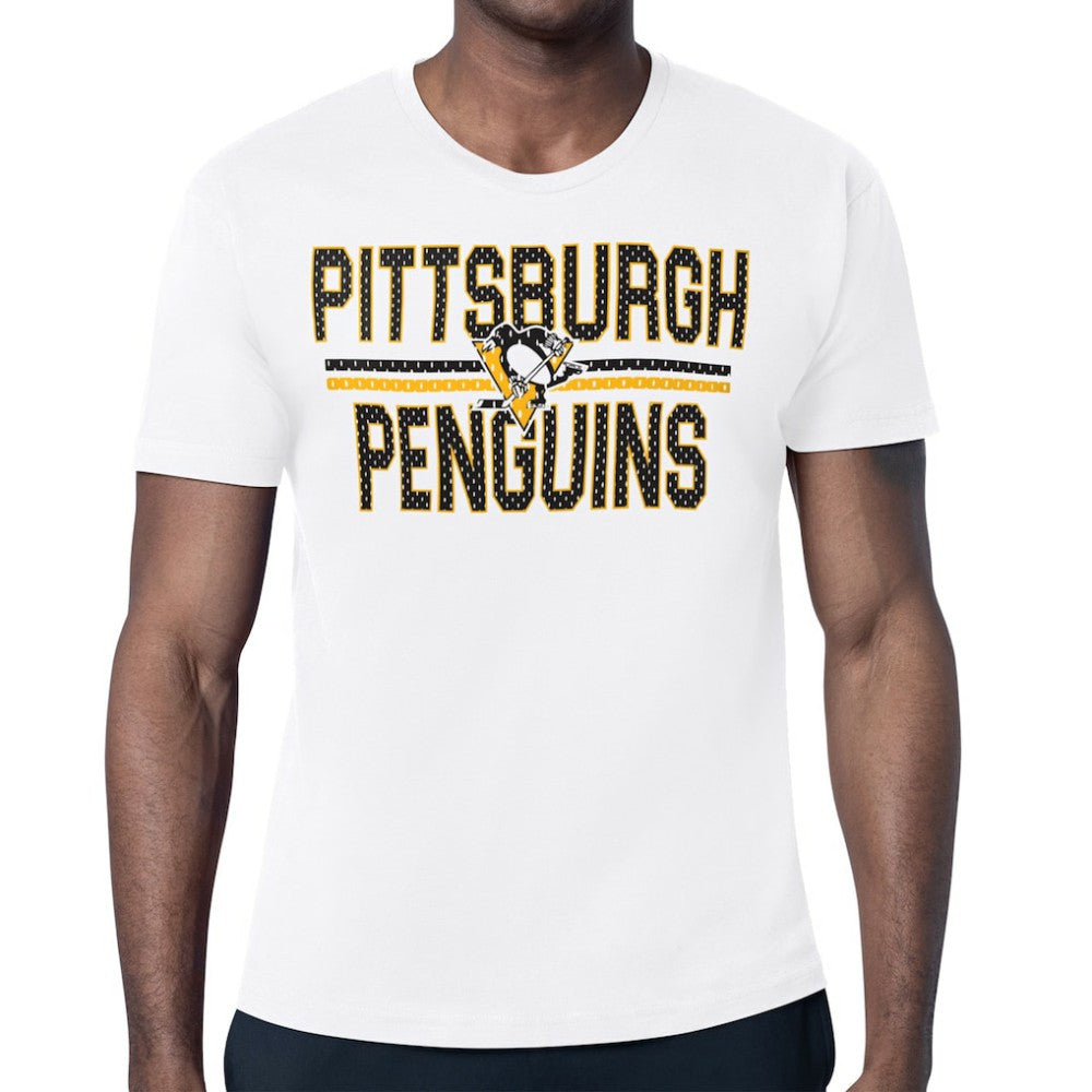 NHL Pittsburgh Penguins Starter Mesh Look Team Name T-Shirt