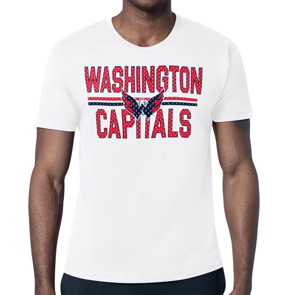 NHL Washington Capitals Starter Mesh Look Team Name T-Shirt