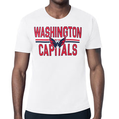 NHL Washington Capitals Starter Mesh Look Team Name T-Shirt