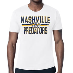 NHL Nashville Predators Starter Mesh Look Team Name T-Shirt