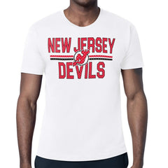 NHL New Jersey Devils Starter Mesh Look Team Name T-Shirt