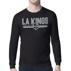 NHL Los Angeles Kings Starter Mesh Look Team Name Long Sleeve T-Shirt