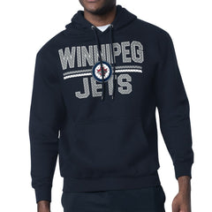NHL Winnipeg Jets Starter Mesh Look Team Name Logo Tri-Blend Pullover Hoodie