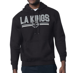 NHL Los Angeles Kings Starter Mesh Look Team Name Logo Tri-Blend Pullover Hoodie