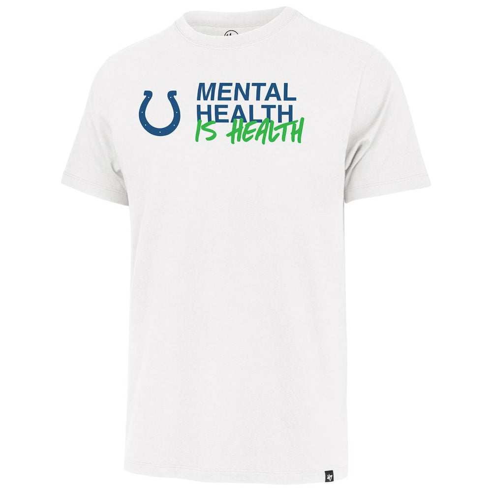 '47 Unisex Mental Health is Health Kicking the Stigma Franklin T-Shirt - Indianapolis Colts T-shirts