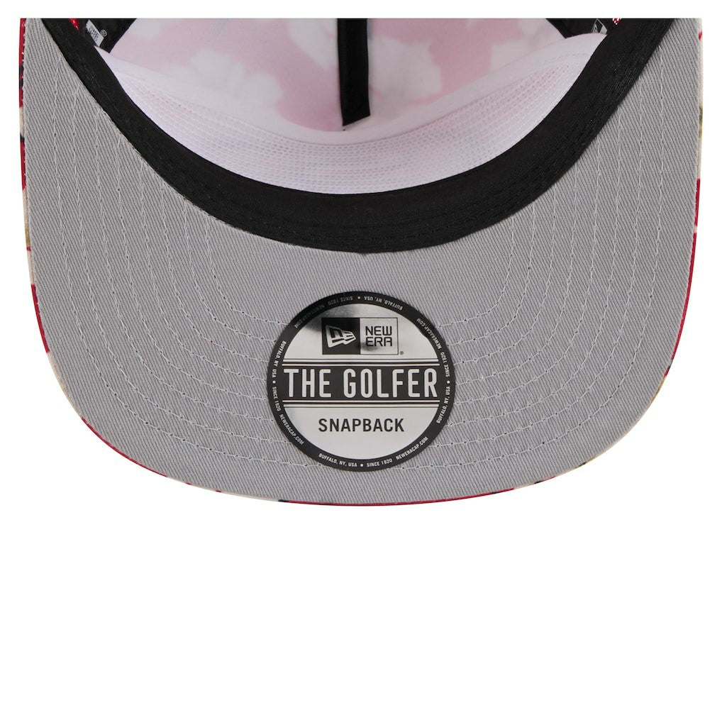 Adventure Pattern Golfer Snapback Hat - San Francisco 49ers Hats