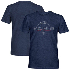 Paris Saint-Germain 1863FC Slogan Vintage Tri-Blend T-Shirt