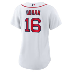 White Jarren Duran Boston Red Sox Nike Women's  Replica Player Jersey