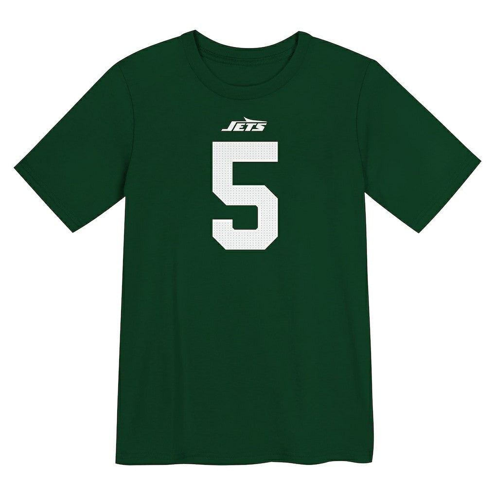 Garrett Wilson  Preschool Player Name & Number T-Shirt - New York Jets T-shirts