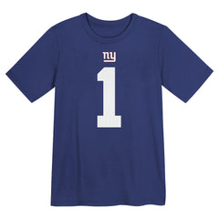 Malik Nabers  Preschool Name & Number T-Shirt - New York Giants T-shirts