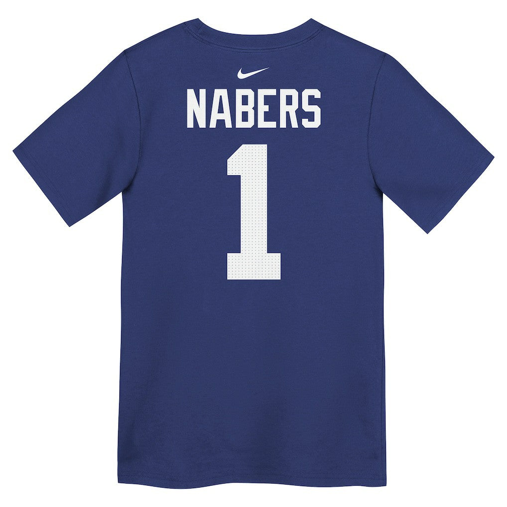 Malik Nabers  Preschool Name & Number T-Shirt - New York Giants T-shirts