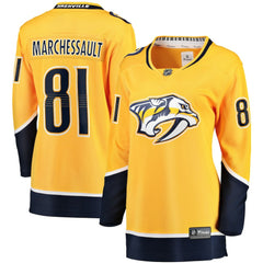 NHL Jonathan Marchessault Nashville Predators Fanatics Women's Breakaway Jersey