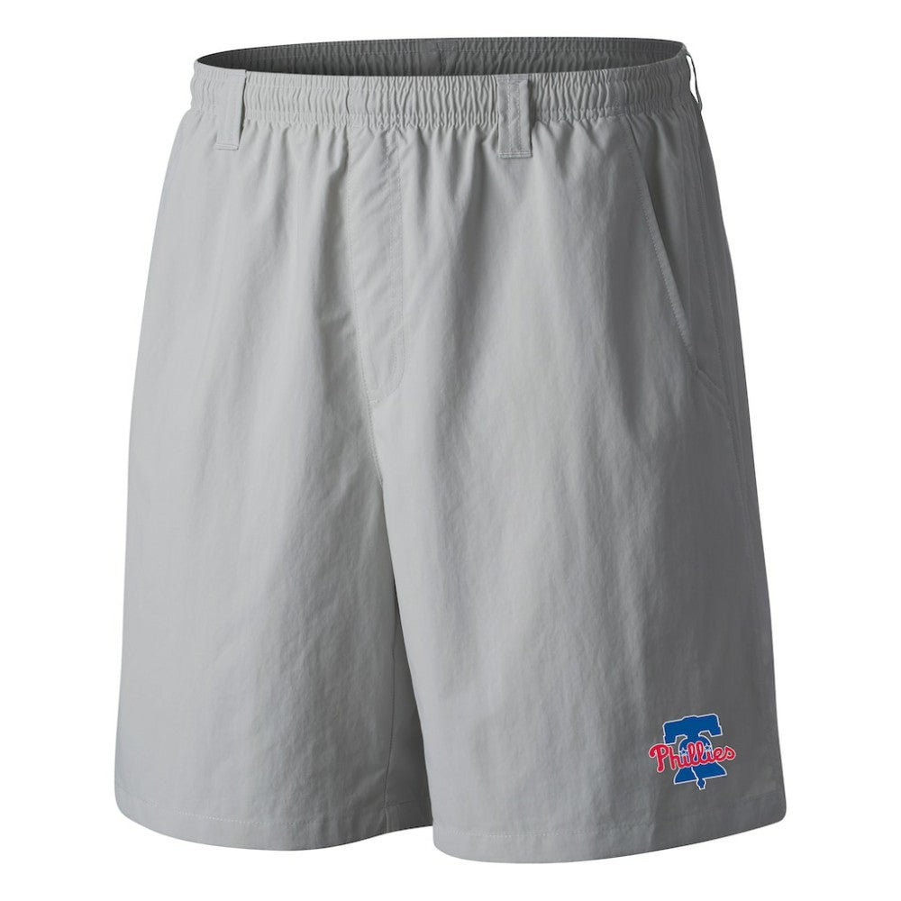 Gray Philadelphia Phillies Columbia Backcast Shorts
