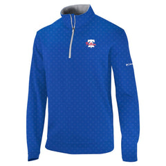 Royal Philadelphia Phillies Columbia Wickham Hills Omni-Wick Quarter-Zip Jacket