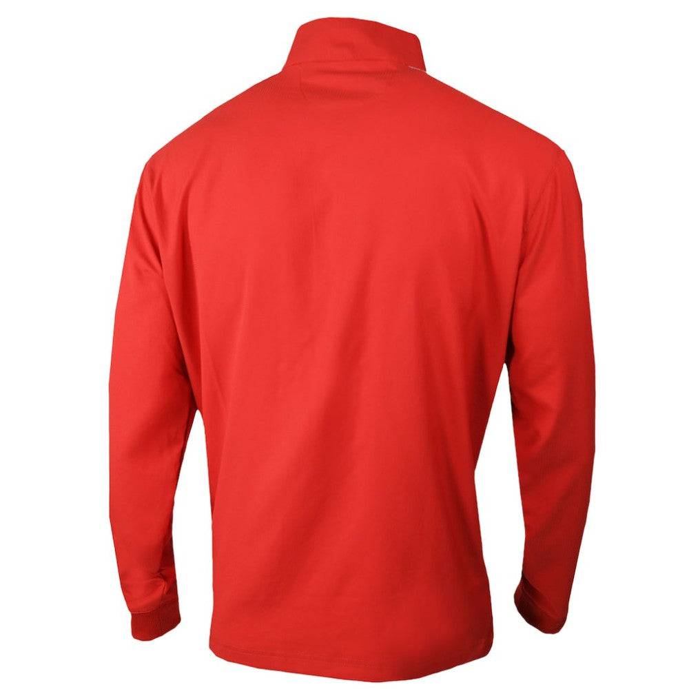 Red Philadelphia Phillies Columbia Omni-Wick Bogey's Paradise Quarter-Zip Top