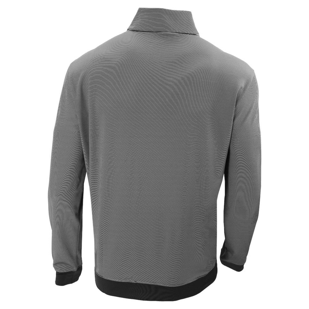 Black Los Angeles Dodgers Columbia Omni-Wick Even Lie Quarter-Zip Pullover Top